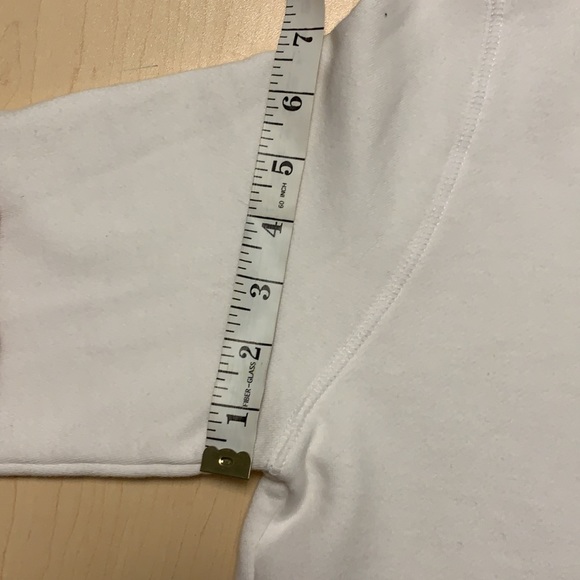 BRAND NEW Soft White Converse Hoodie - Picture 9 of 11